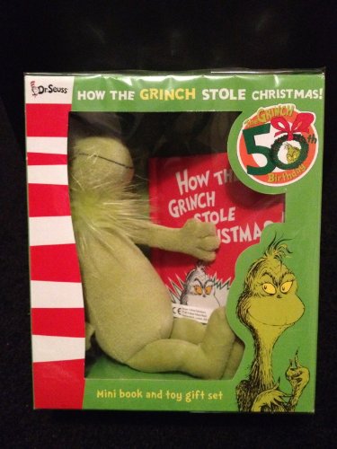 How the Grinch Stole Christmas! Mini Book and Toy.Wie der Grinch Weihnachten gestohlen hat, englische Ausgabe: The Grinch 50th Birthday