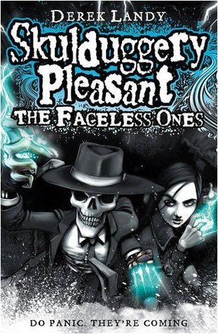 Skulduggery Pleasant - The Faceless Ones.Skulduggery Pleasant - Die Diablerie bittet zum Sterben, englische Ausgabe