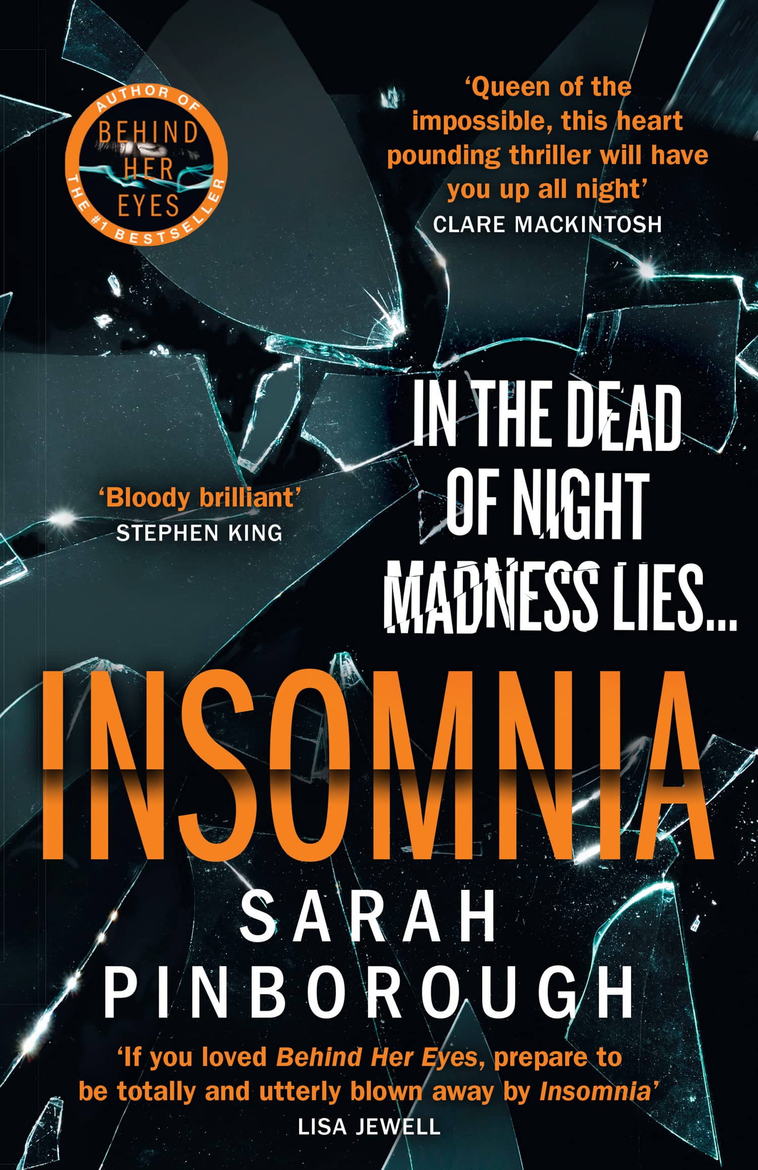 Insomnia: The most shocking thriller of 2022 from the queen of twists and the No.1 Sunday Times Bestselling author of BEHIND HER EYES, now a Netflix series!