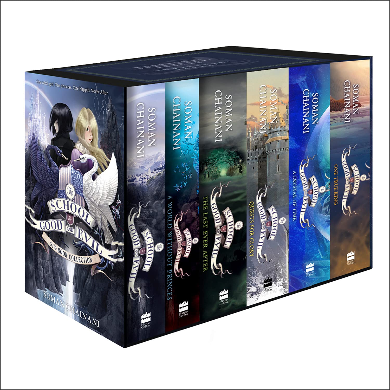The School For Good and Evil Series Six-Book Collection Box Set (Books 1-6): Now a major Netflix film