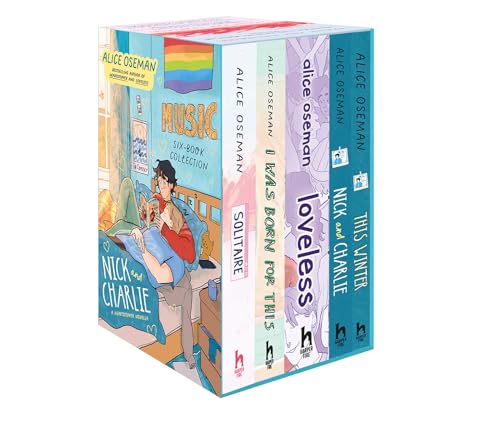 Alice Oseman Five-Book Collection Box Set (Solitaire, I Was Born For This, Loveless, Nick and Charlie, This Winter): From the YA Prize winning author and creator of Netflix series HEARTSTOPPER