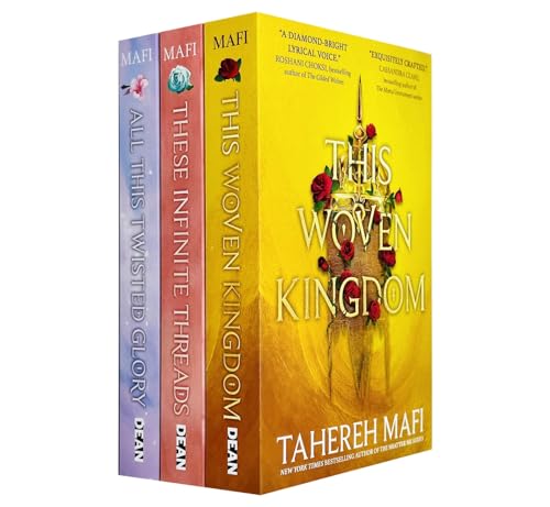This Woven Kingdom Series 3 Books Collection Set By Tahereh Mafi (This Woven Kingdom, These Infinite Threads, All This Twisted Glory)