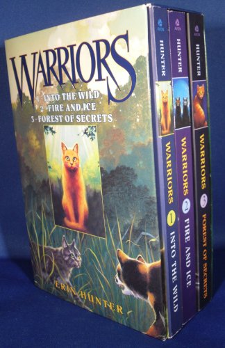 Warriors Box Set: Volumes 1 to 3: Into the Wild; Fire and Ice; Forest of Secrets (Warriors, 1-3)