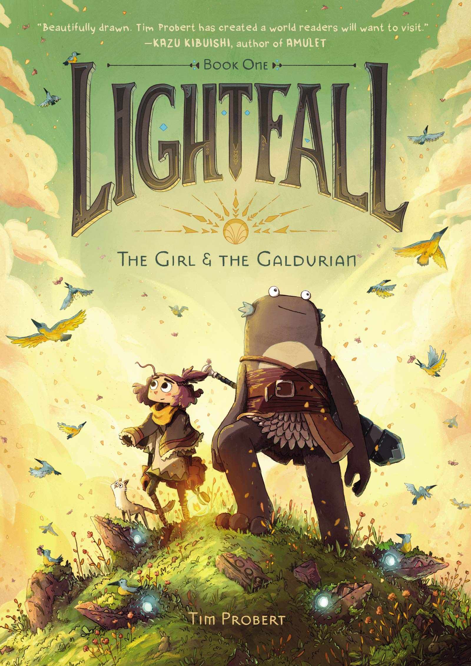 Lightfall: The Girl & the Galdurian: A Graphic Novel (Lightfall, 1, Band 1)