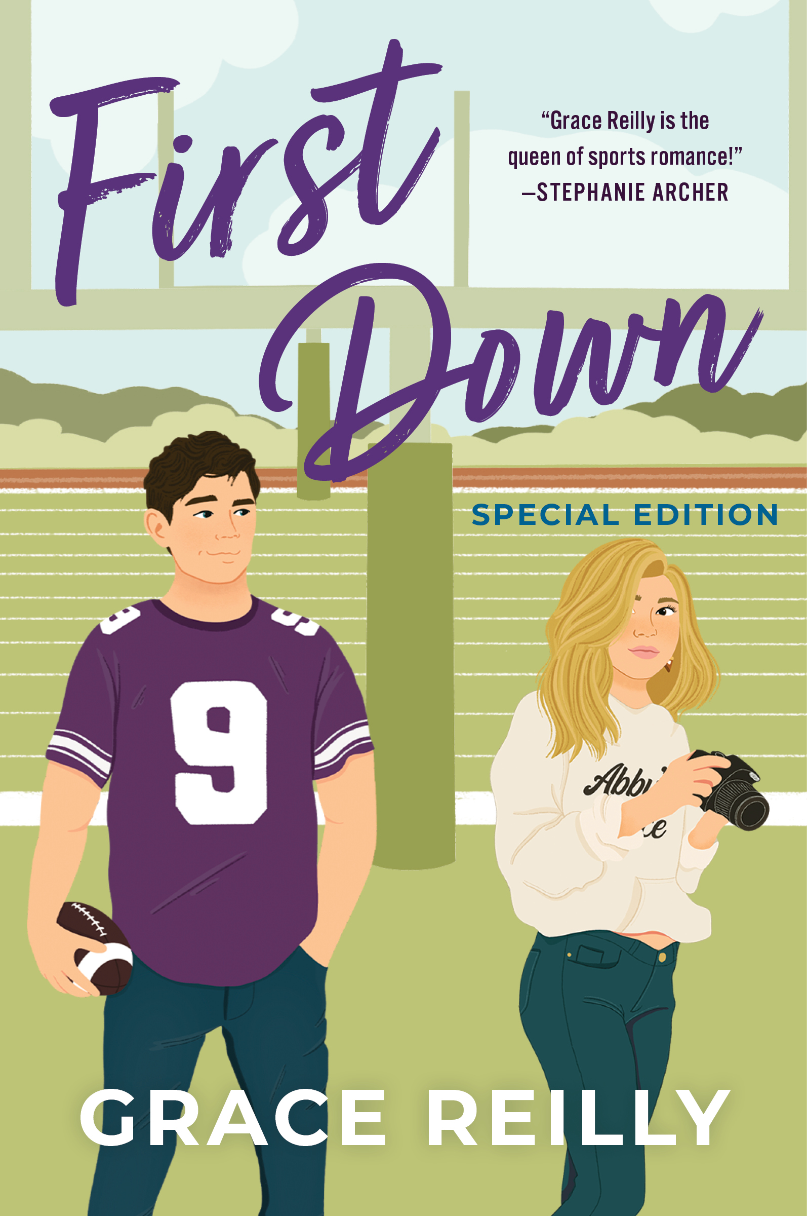 First Down: A Fake Dating Sports Romance (Beyond the Play, 1)