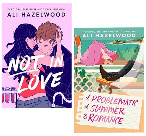 Not In Love Series by Ali Hazelwood 2 Books Collection Set (Not In Love & Problematic Summer Romance)