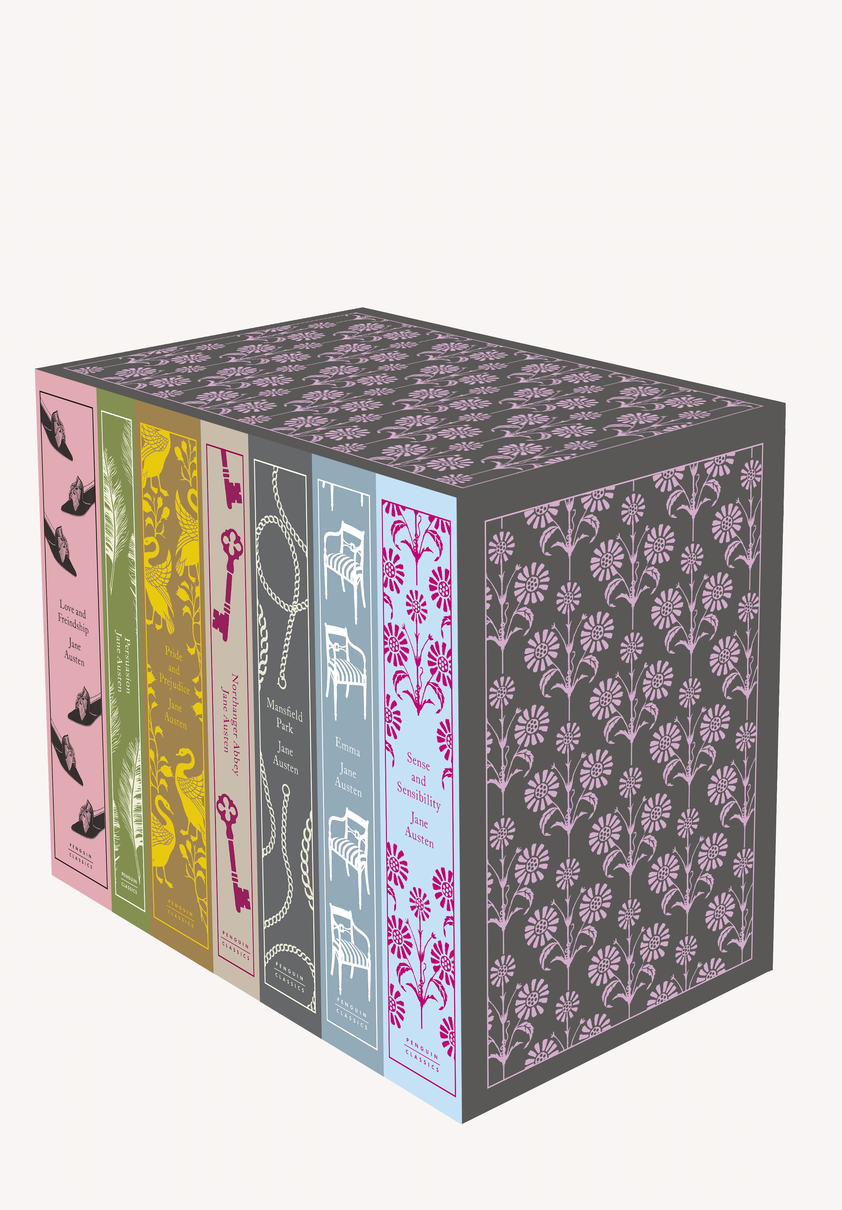 Jane Austen: The Complete Works: Sense and Sensibility; Pride and Prejudice; Mansfield Park; Emma; Northanger Abbey; Persuasion; Love and Freindship ... boxed set) (Penguin Clothbound Classics)