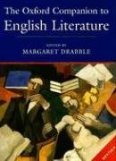 Oxford Companion English Literature N/Ed (Oxford Companion To English Literature)