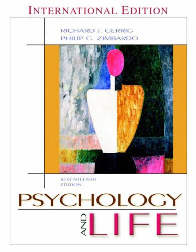 Psychology and Life: International Edition