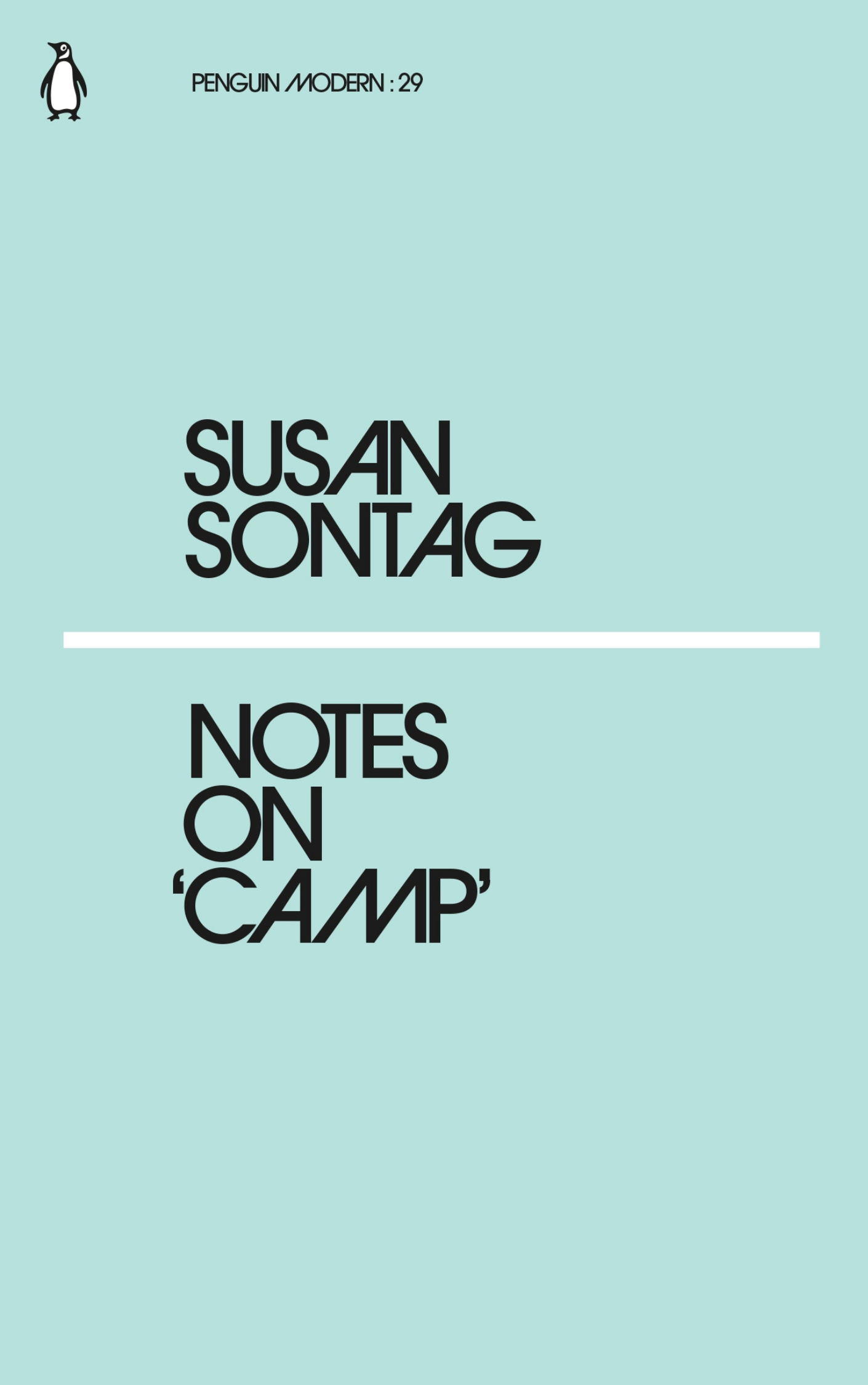 Notes on Camp: Susan Sontag (Penguin Modern)