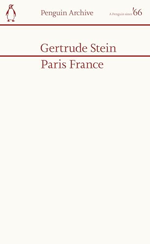 Paris France: Gertrude Stein (Penguin Archive)