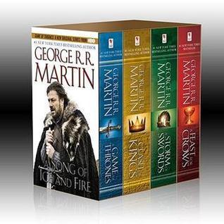 Song of Ice & Fire 4 Books Set Box : A Game of Thrones, a Clash of Kings, a Storm of Swords, and a Feast for Crows (Multiple copy pack): A Game of ... A Feast for Crows (A Song of Ice and Fire)