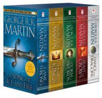 George R. R. Martin's A Game of Thrones 5-Book Boxed Set (Song of Ice and Fire Series): A Game of Thrones, A Clash of Kings, A Storm of Swords, A Feast for Crows, and A Dance with Dragons