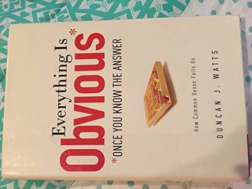 Everything Is Obvious: Once You Know the Answer