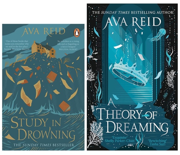 A Study in Drowning Series by Ava Reid 2 Books Collection Set (A Theory of Dreaming [Hardback] & A Study in Drowning)