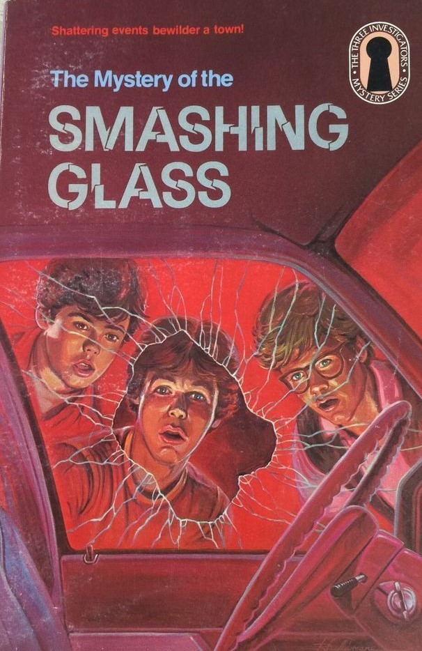 MYST OF SMASHING GLASS (The Three Investigators Mystery Series, Band 38)