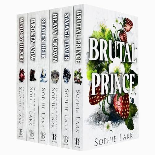 Brutal Birthright Series 6 Books Collection Set (Brutal Prince, Stolen Heir, Savage Lover, Bloody Heart, Broken Vow & Heavy Crown)