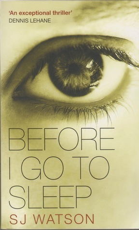 Before I Go To Sleep: S.J. Watson