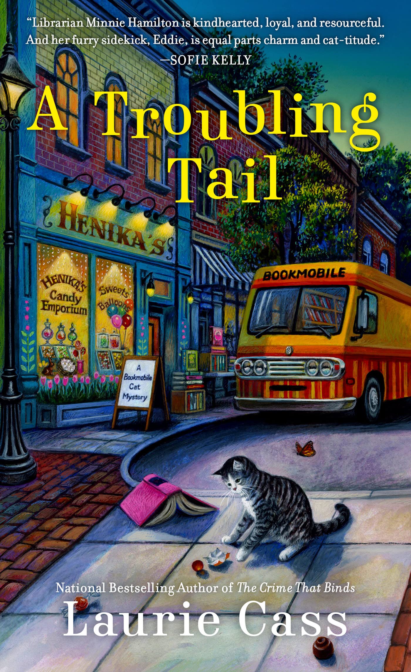 A Troubling Tail (A Bookmobile Cat Mystery, Band 11)