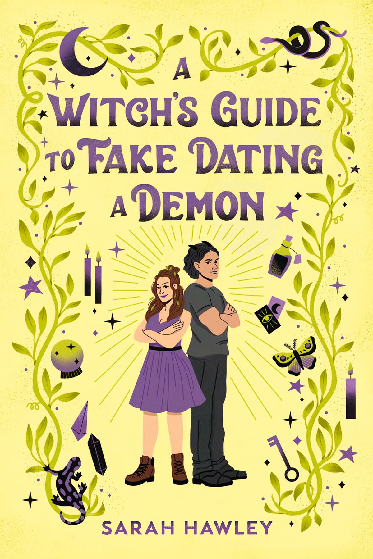 A Witch's Guide to Fake Dating a Demon (Glimmer Falls, Band 1)