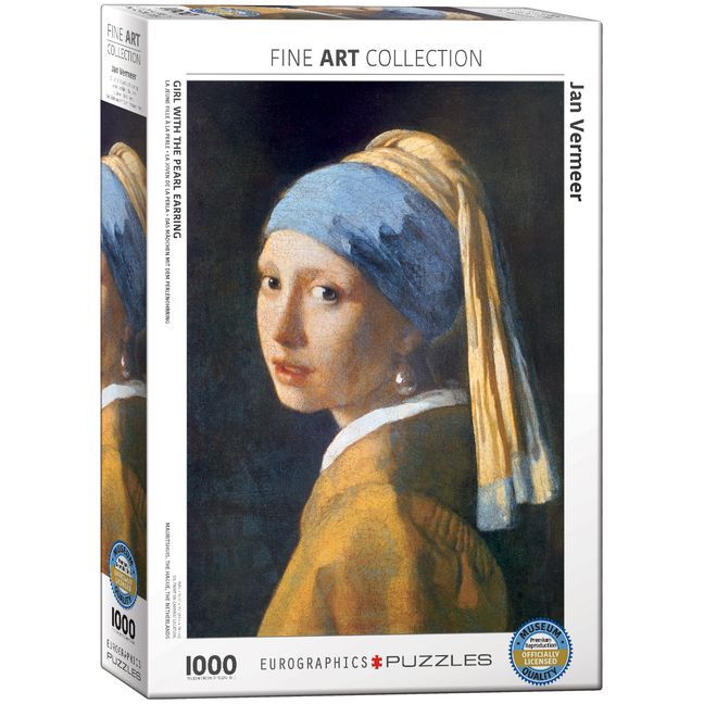 Das Mädchen mit dem Perlenohrring von Jan Vermeer 1000 Teile