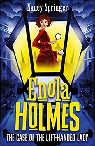 Enola Holmes Mystery Series 4 Books Collection Set by Nancy Springer (The Case of the Missing Marquess, The Case of the Peculiar Pink Fan, Case of the Left-Handed Lady, Case of the Bizarre Bouquets)