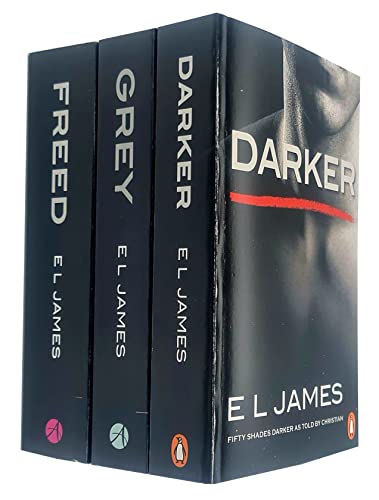 Fifty 50 Shades of Grey, Darker and Freed Classic Original Trilogy 3 Books Collection Set by E L James