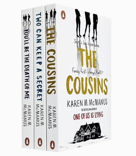 Karen M. McManus 3 Books Collection Set (The Cousins, Two Can Keep a Secret, You will be the Death of Me)