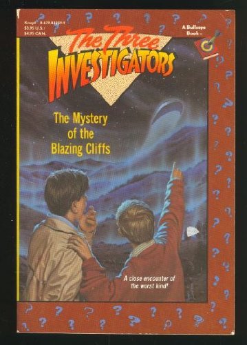 MYSTERY OF THE BLAZING CLIFFS