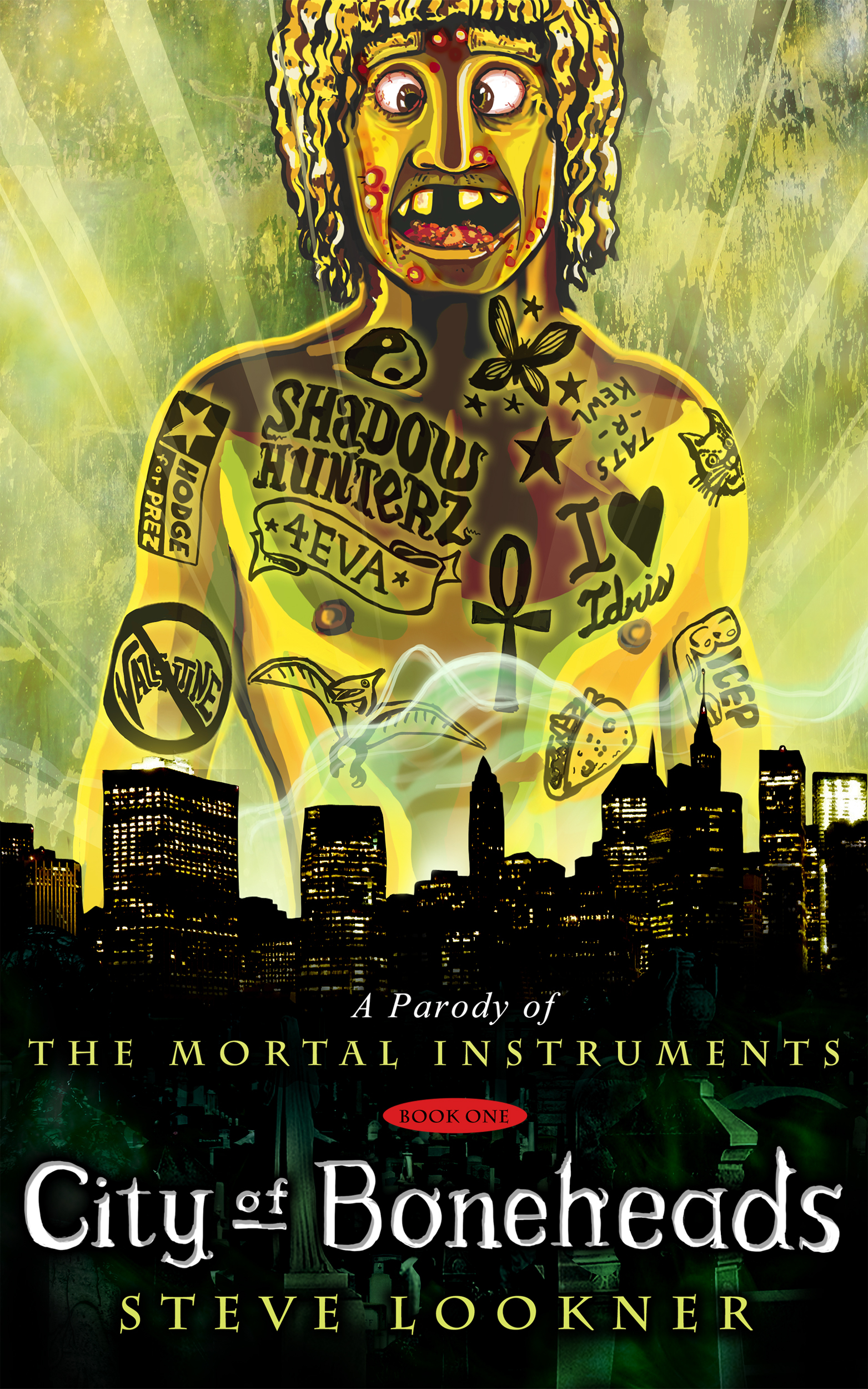 City of Boneheads: A Parody of City of Bones (The Mortal Instruments Book 1)