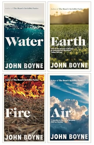 John Boyne 4 Books Collection Set (Water, Earth, Fire & Air)