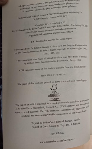 Harry Potter and the Deathly Hallows