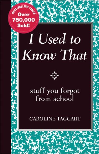 I Used to Know That: Stuff You Forgot from School (Blackboard Books)