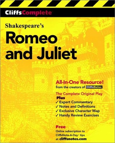 CliffsComplete: Shakespeare's Romeo and Juliet