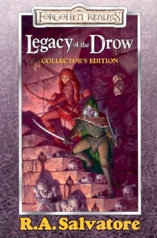 Forgotten Realms Legacy of the Drow Boxed Set: The Legacy /Starless Night / Siege of Darkness / Passage to Dawn (Forgotten Realms: Legacy of the Drow, 1-4)