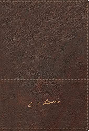 Reina Valera Revisada Biblia Reflexiones de C. S. Lewis, Leathersoft, Café, Interior a Dos Colores: Biblia Reflexiones De C. S. Lewis, Café, Leathersoft