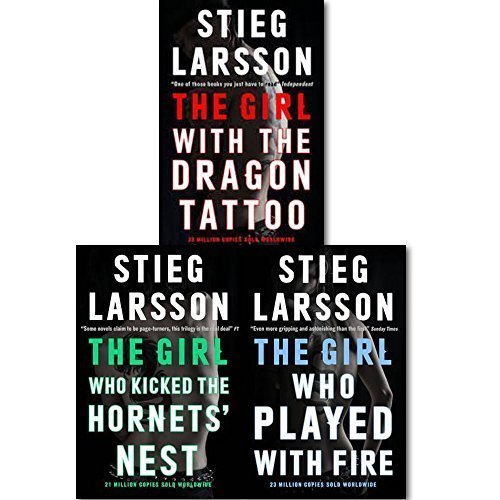 Stieg Larsson Millennium Trilogy Collection 3-Bücher-Set (Das Mädchen mit dem Drachentattoo, Das Mädchen, das mit dem Feuer spielte und Das Mädchen, das ins Wespennest trat)