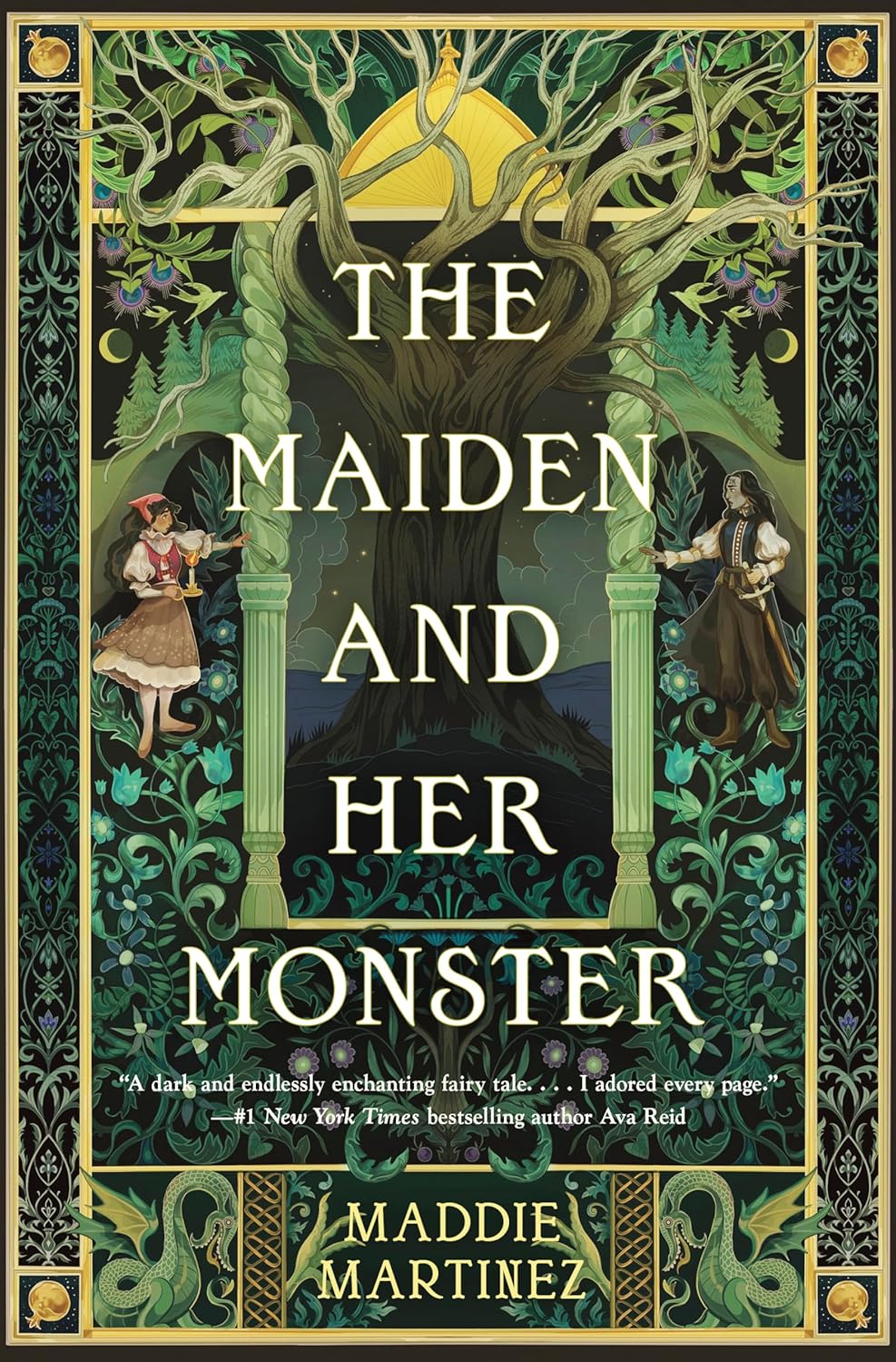 The Maiden and Her Monster: A dark and enchanting fantasy tale rooted in myth