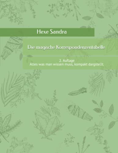Die magische Korrespondenzentabelle: Alles was man wissen muss, kompakt dargestellt.