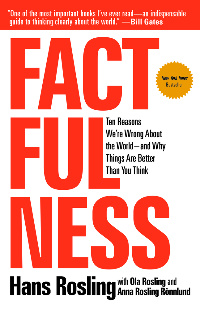 Factfulness: Ten Reasons We're Wrong About the World--and Why Things Are Better Than You Think