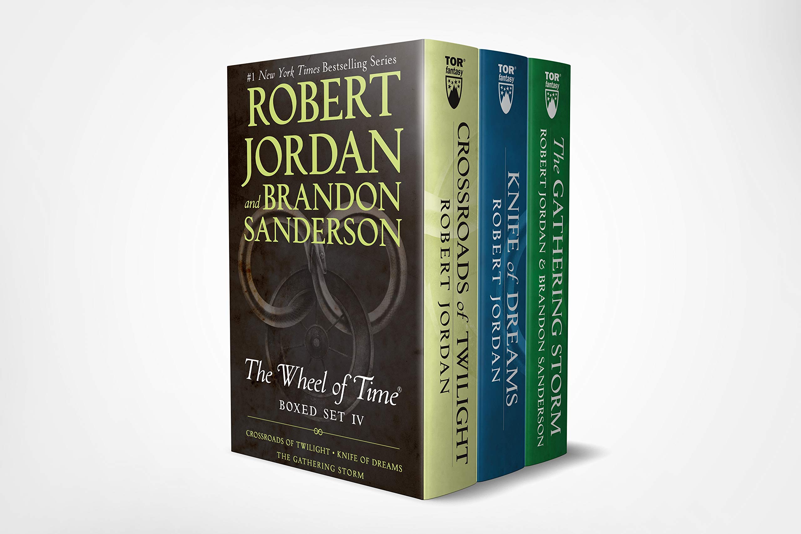 The Wheel of Time Premium Box Set.Pt.4: Books 10-12: Crossroads of Twilight. Knife of Dreams. The Gathering Storm (Wheel of Time, 4)