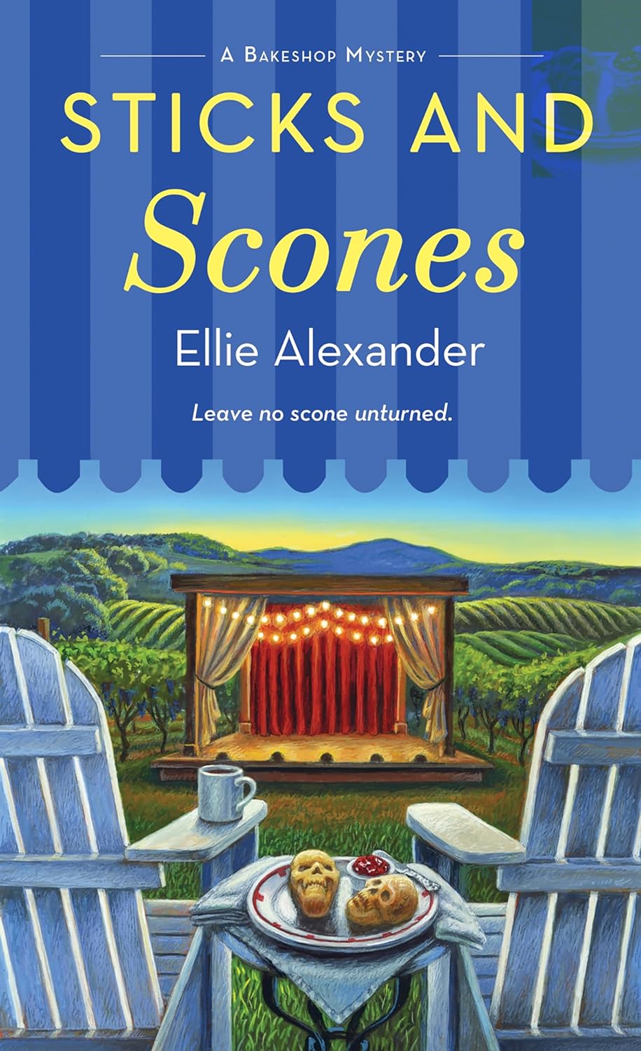Sticks and Scones: A Bakeshop Mystery (Bakeshop Mysteries, Band 19)