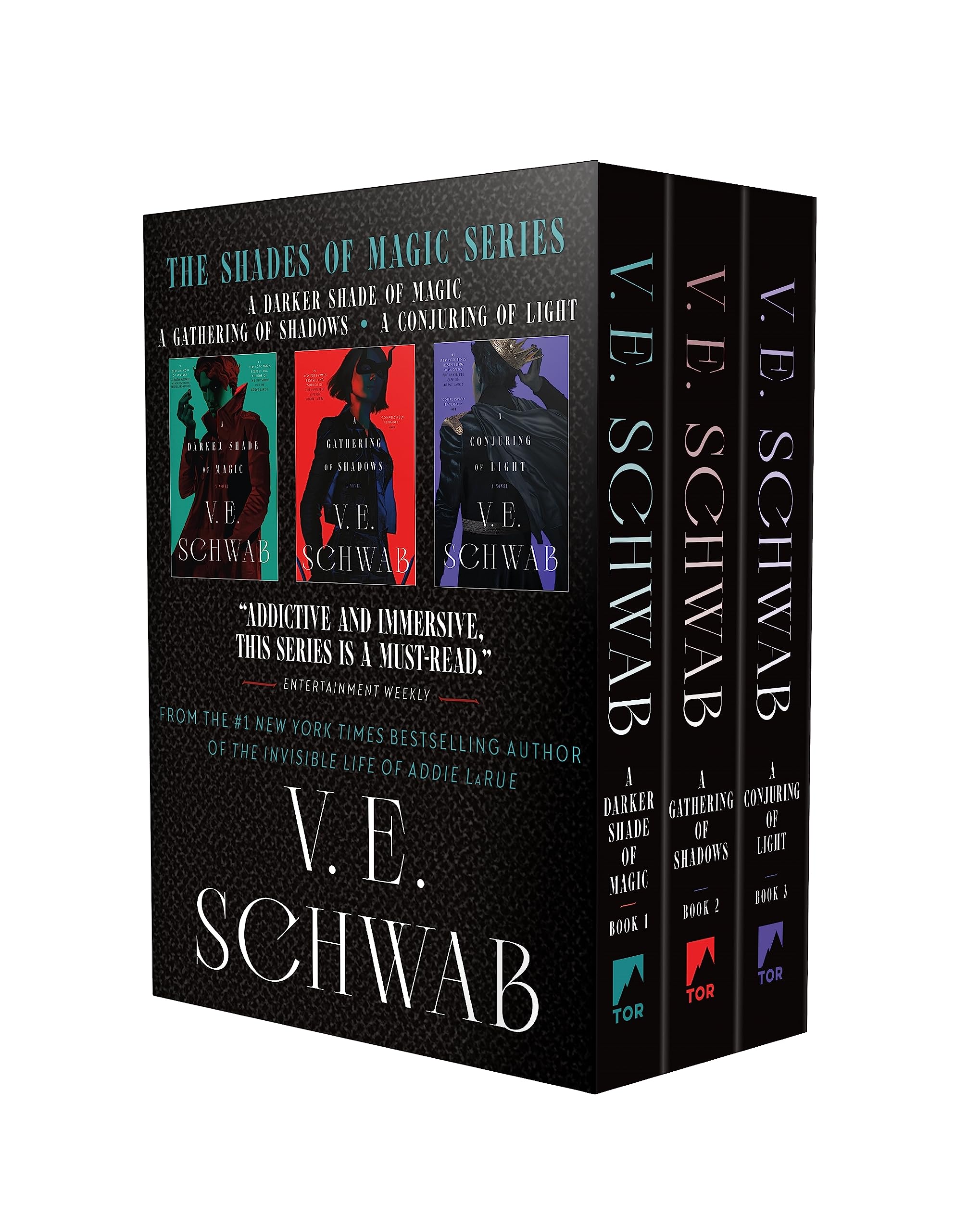 The Shades of Magic Trilogy Boxed Set: A Darker Shade of Magic, A Gathering of Shadows, A Conjuring of Light