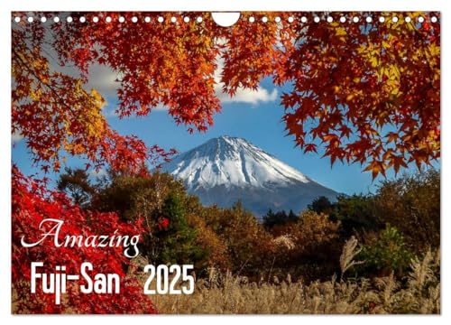 Amazing Fuji-San (Wandkalender 2025 DIN A4 quer), CALVENDO Monatskalender