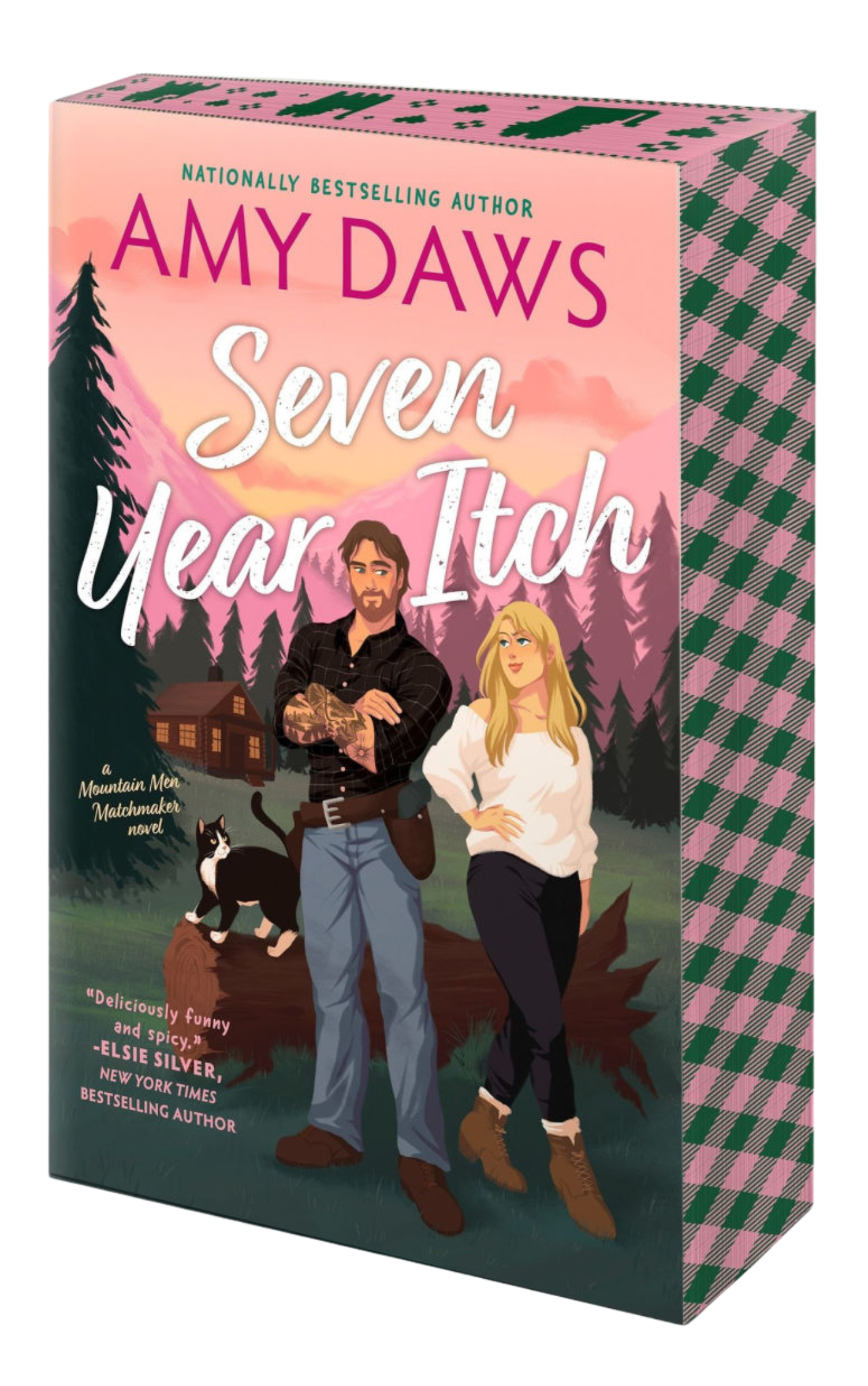 Seven Year Itch: A Steamy Small-Town Rivals-to-Lovers Romance Filled with Witty Banter and Unlikely Romance at a Destination Wedding (Mountain Men Matchmaker, 2)