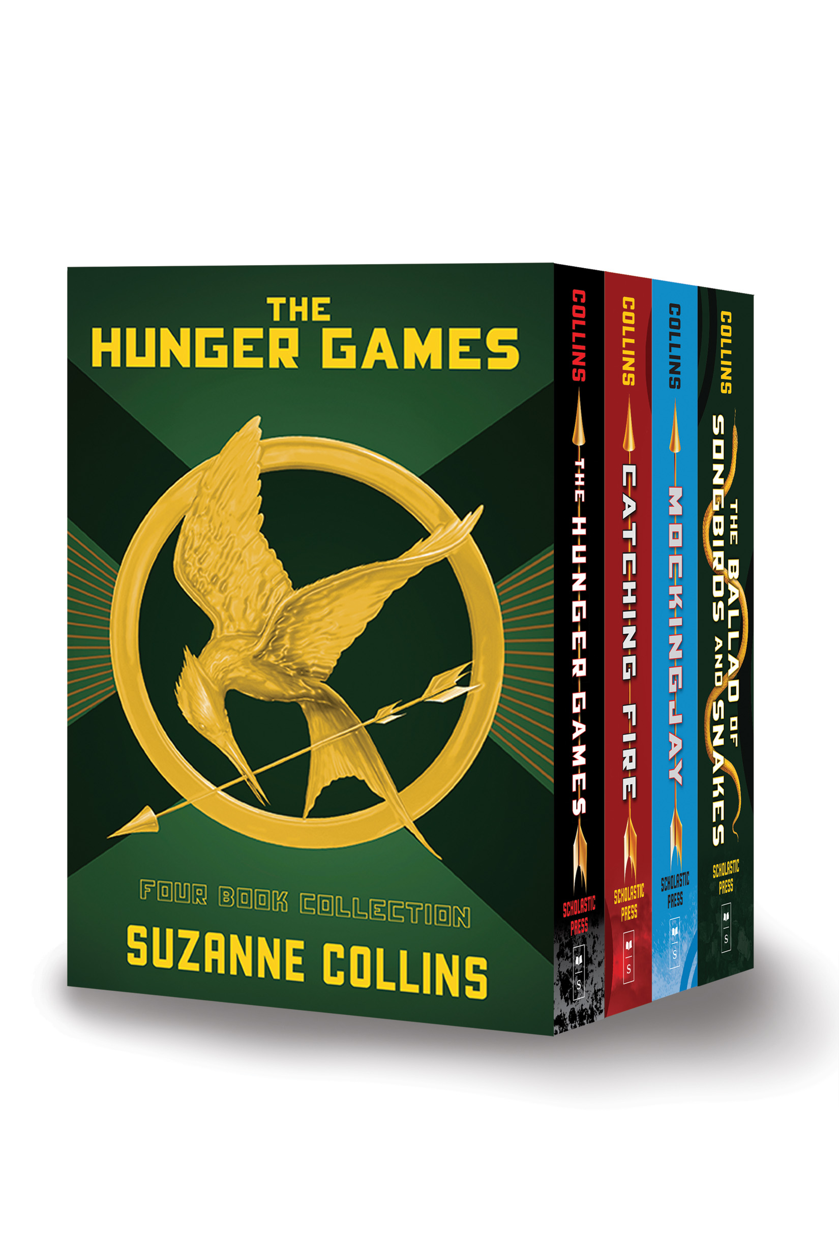 Hunger Games, 4 Vols.: The Hunger Games / Catching Fire / Mockingjay / The Ballad of Songbirds and Snakes