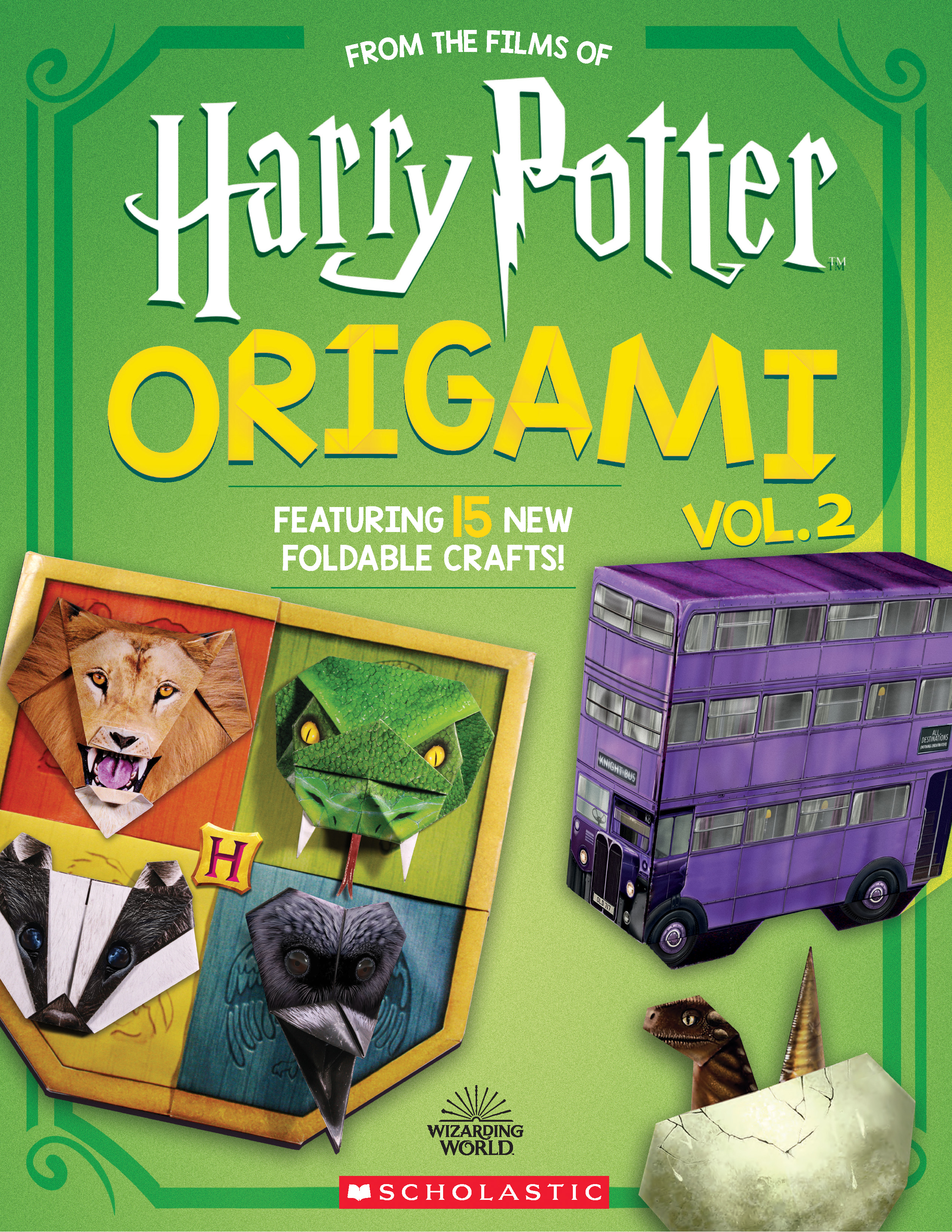 Origami Volume 2: 15 Foldable Crafts Straight from the Wizarding World! (Harry Potter)