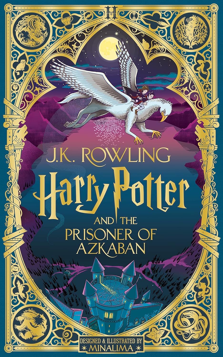 Harry Potter and the Prisoner of Azkaban: Minalima Edition (Harry Potter, 3)
