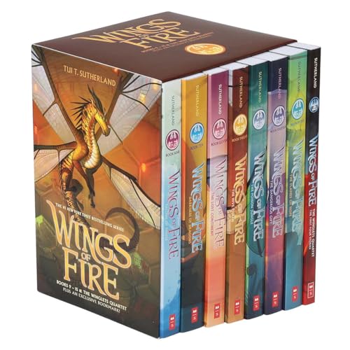 Wings of Fire Books 9-1 and The Winglets Quartet
