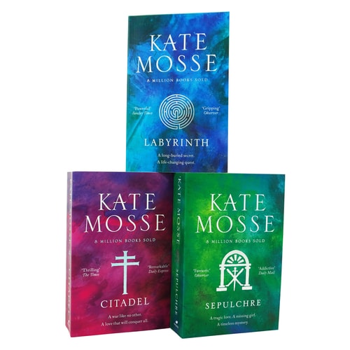 Languedoc Series 3 Books Collection Set By Kate Mosse(Labyrinth, Sepulchre & Citadel)